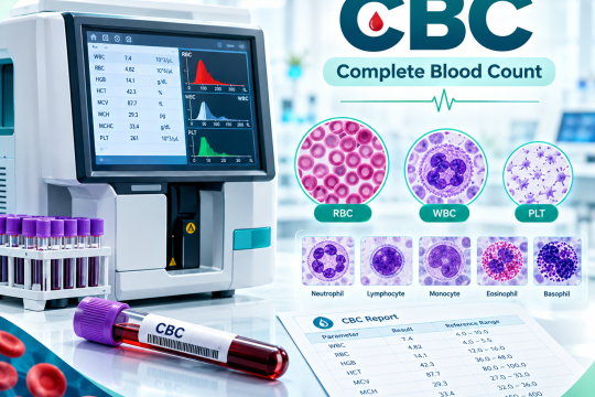 آزمایش CBC چیست؟ راهنمای کامل شمارش سلول‌های خون، تفسیر نتایج و آمادگی قبل از آزمایش